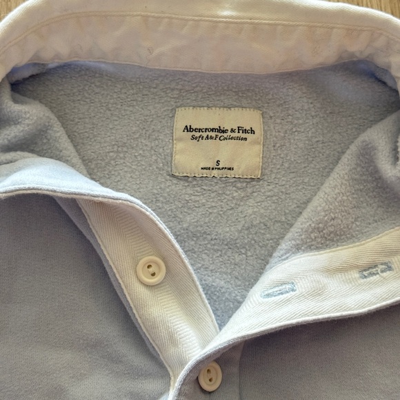 Abercrombie & Fitch Super Soft Polo Long Sleeve - Picture 2 of 4